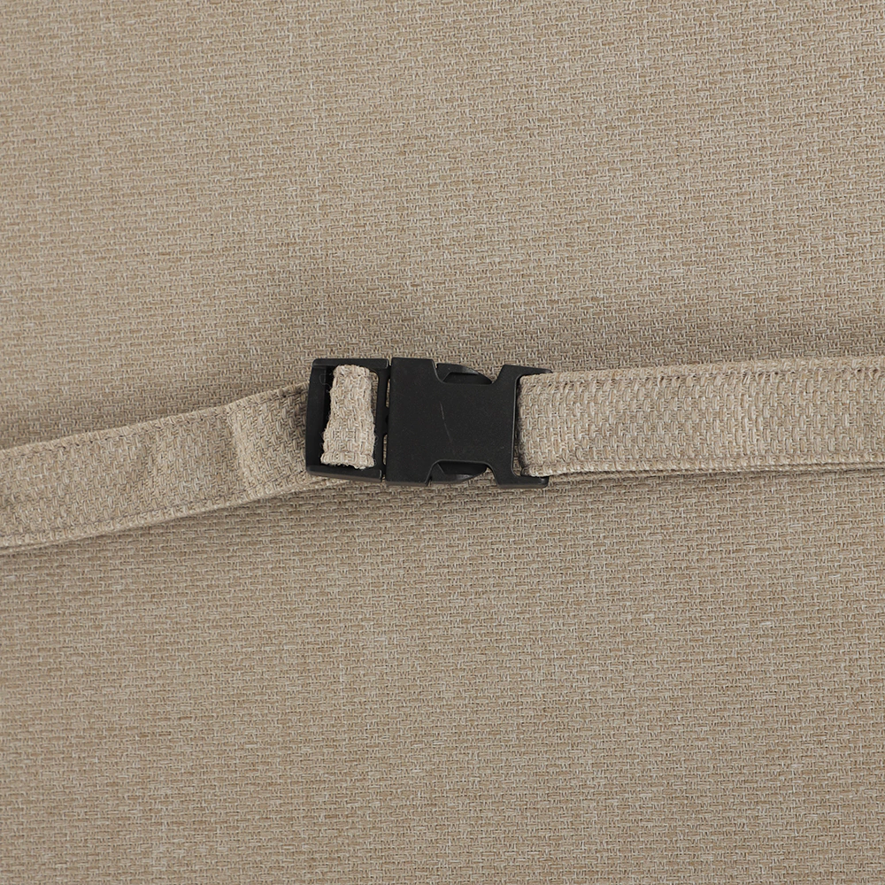 Подушка для шезлонга Валенсия влагостойкая 190х60х6 см бежевый меланж