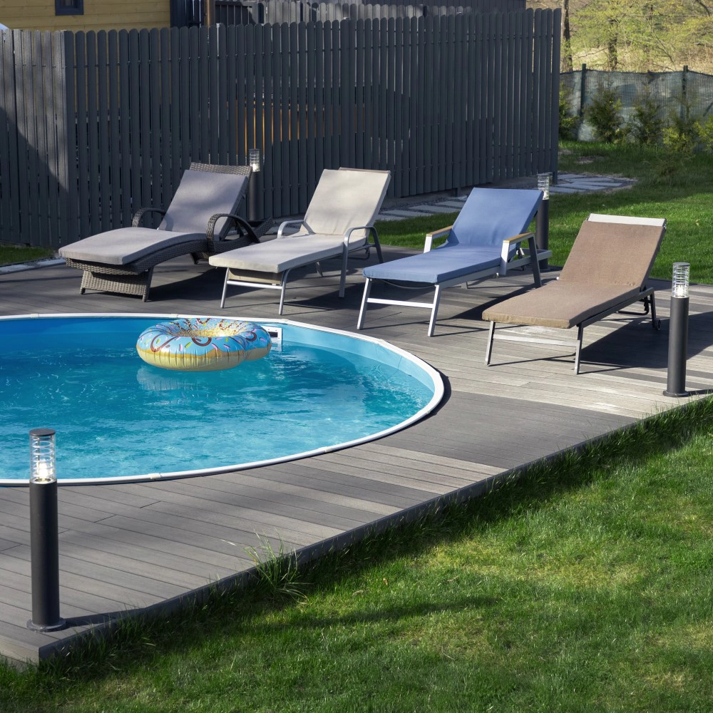 Подушка для шезлонга Валенсия влагостойкая 190х60х6 см бежевый меланж