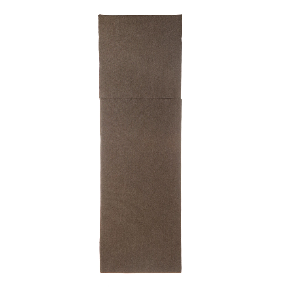 Подушка для шезлонга Валенсия влагостойкая 190х60х6 см кофейная