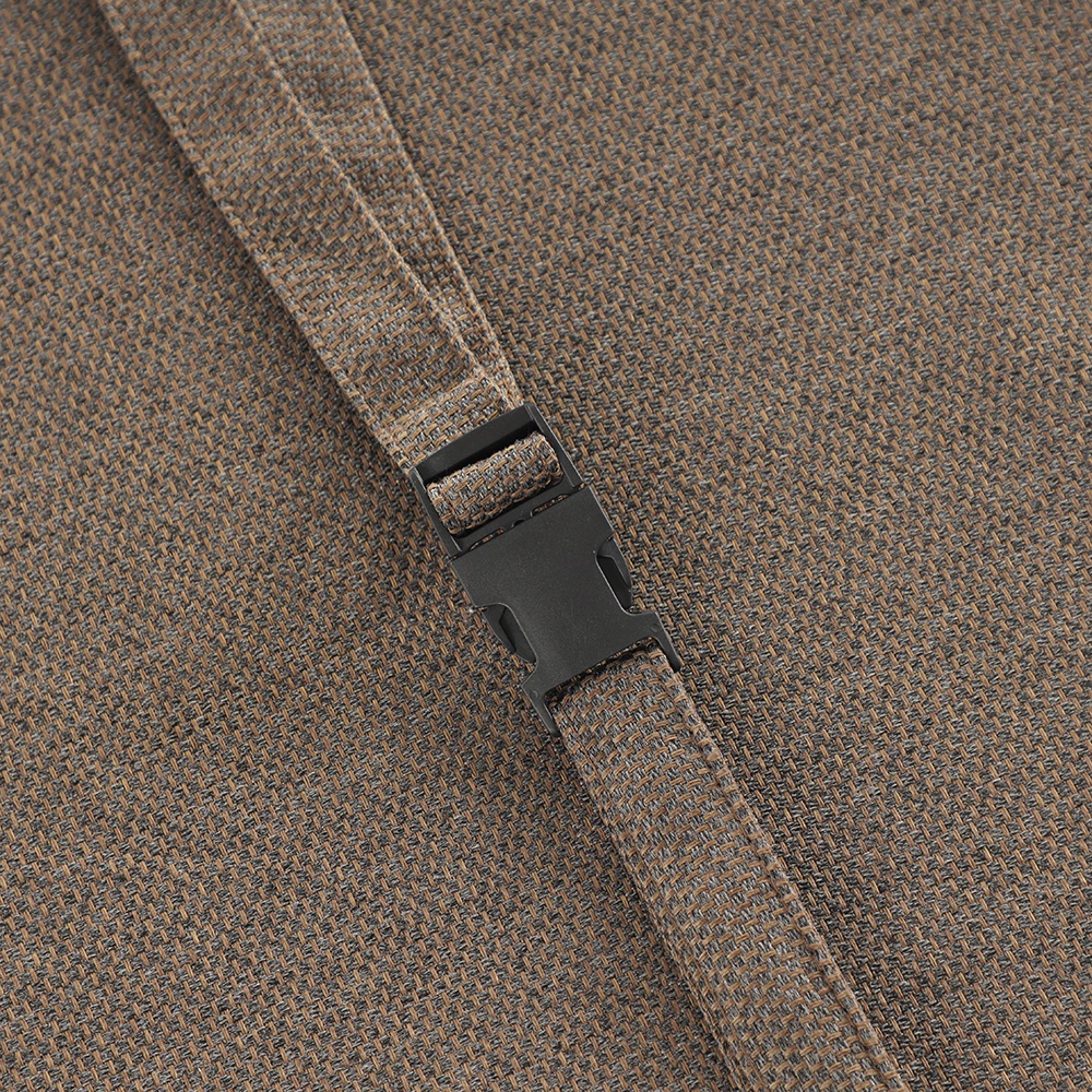 Подушка для шезлонга Валенсия влагостойкая 190х60х6 см кофейная