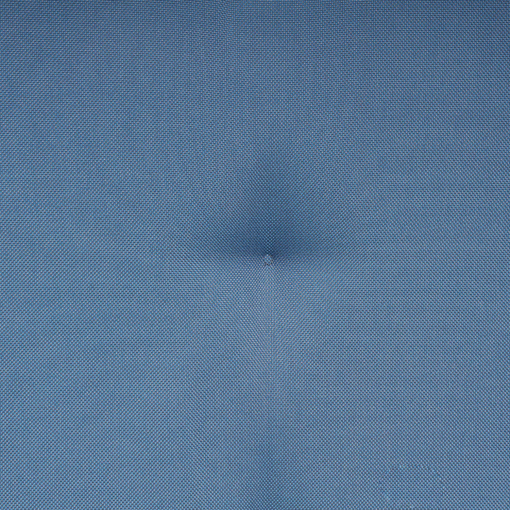 Подушка для низкого кресла Валенсия влагостойкая 110х50х6 см голубая