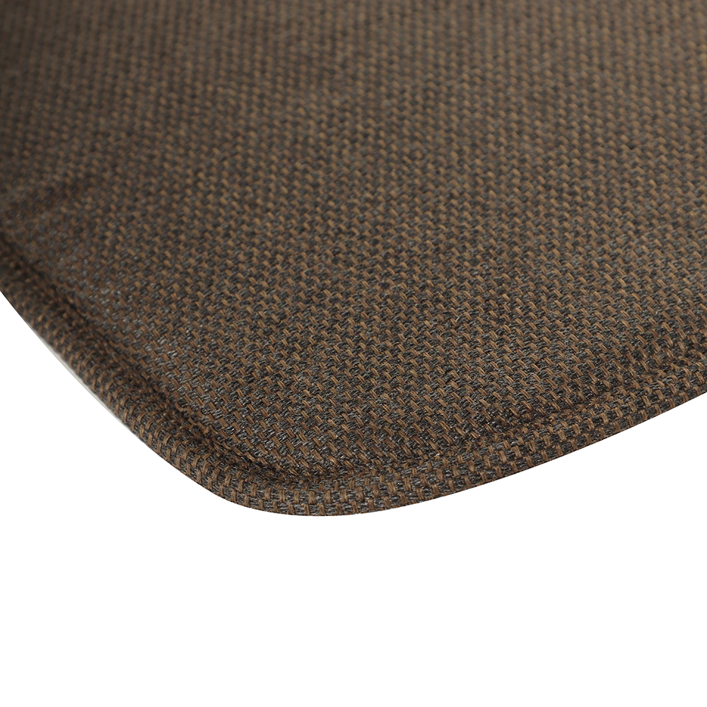 Подушка-сидушка Валенсия влагостойкая 38х38х2 см кофейная