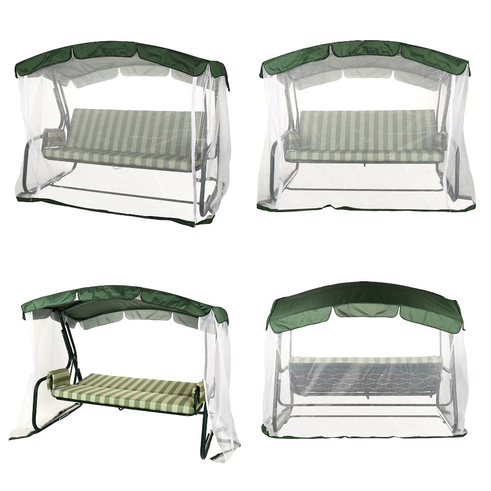 Садовые качели Тропикана 255х166х127 см с москитной сеткой