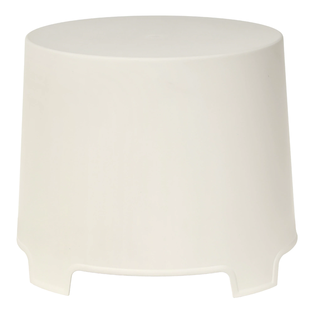 Столик садовый для шезлонга Progarden Lem 41х35x38 см белый