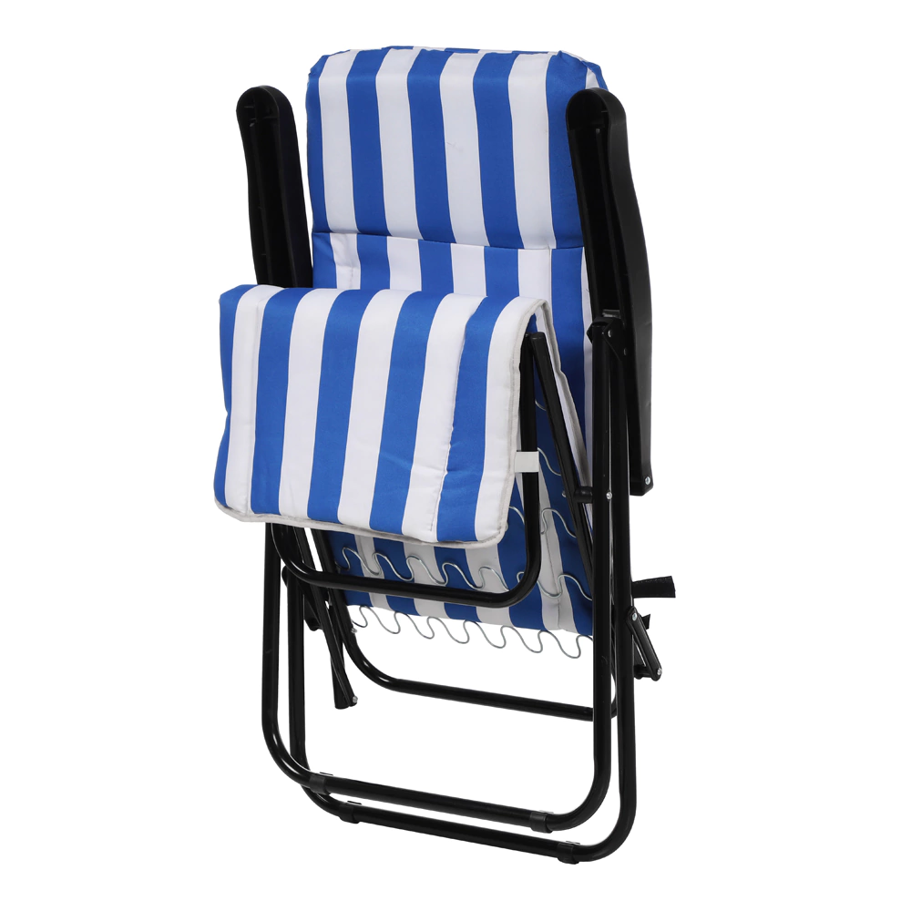Кресло складное 110х62х53 см многопозиционное