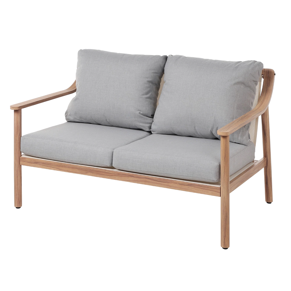 Комплект мебели 4 предмета с подушками, алюминий Вуд VERANA