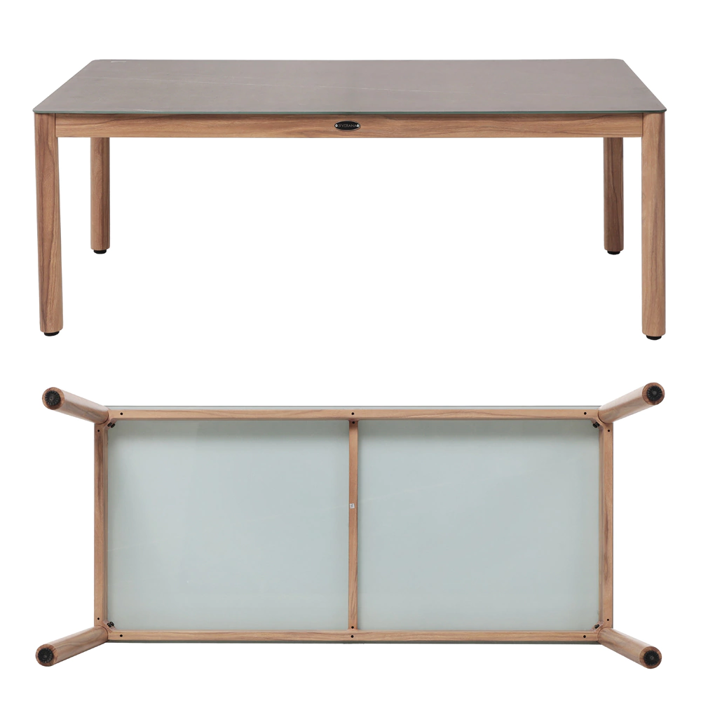 Комплект мебели 4 предмета с подушками, алюминий Вуд VERANA