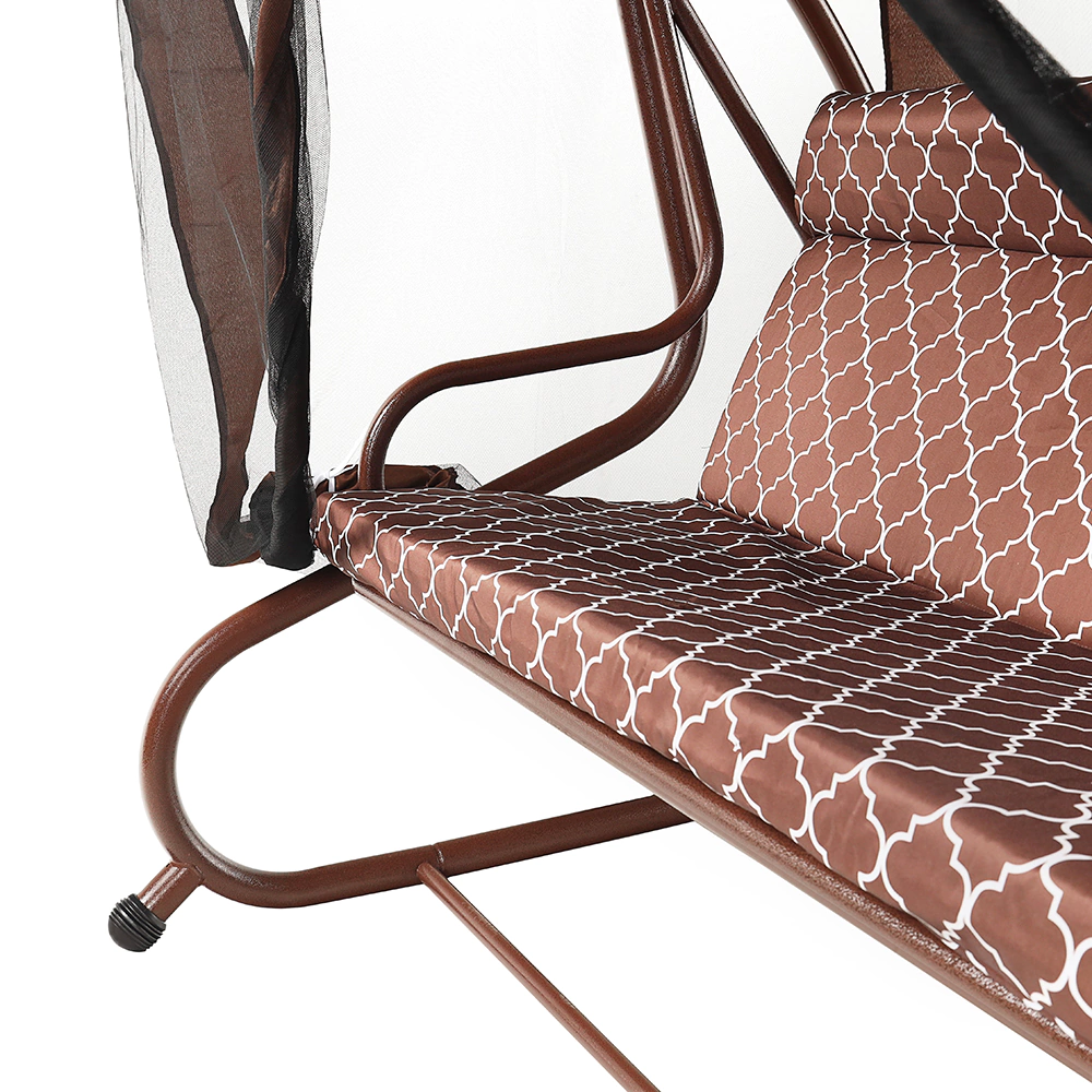 Садовые качели 220х165х130 см с москитной сеткой