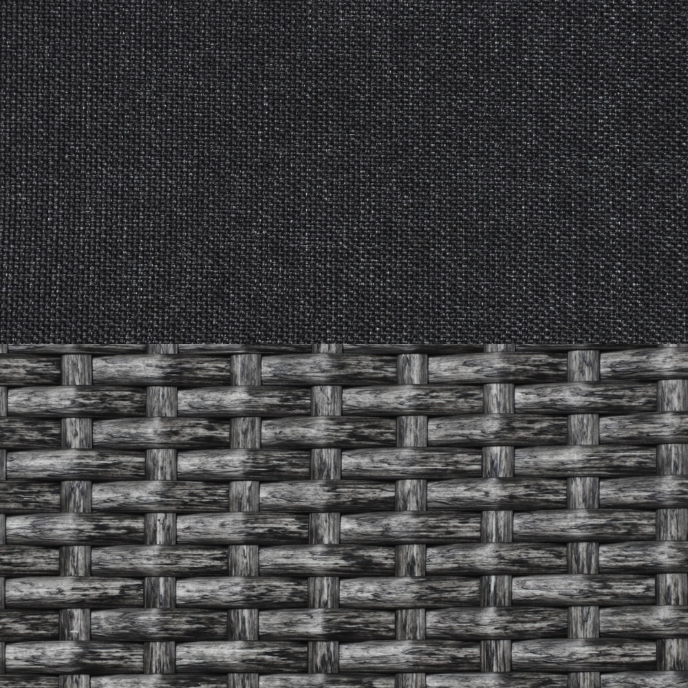 Кресло садовое 57х62х84 см с подушкой, техноротанг серое Орландо