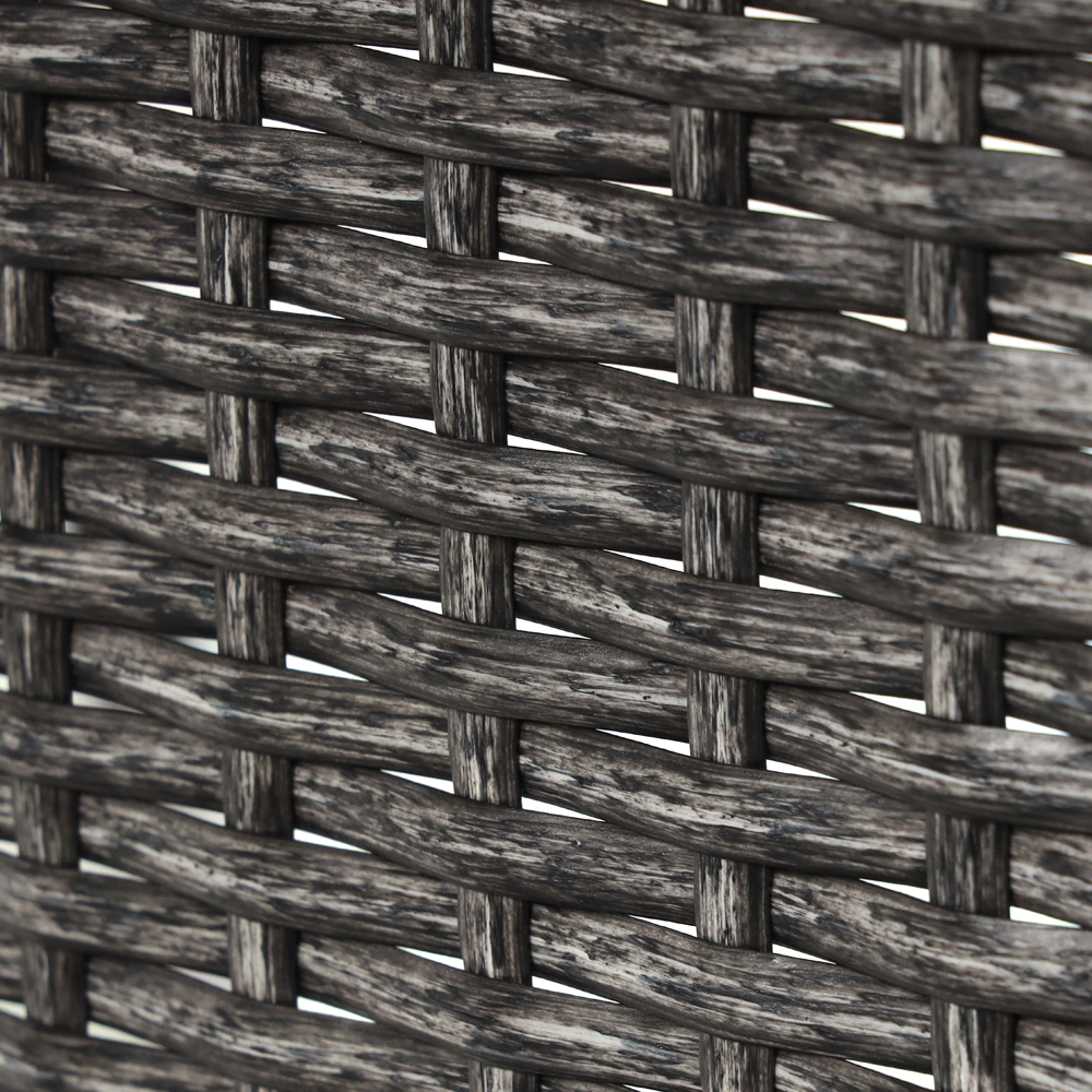 Стол садовый 150х90х74 см техноротанг серый Орландо