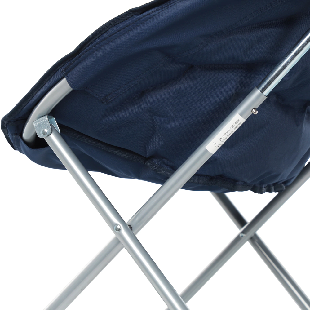 Кресло складное 78х52х78 см синее