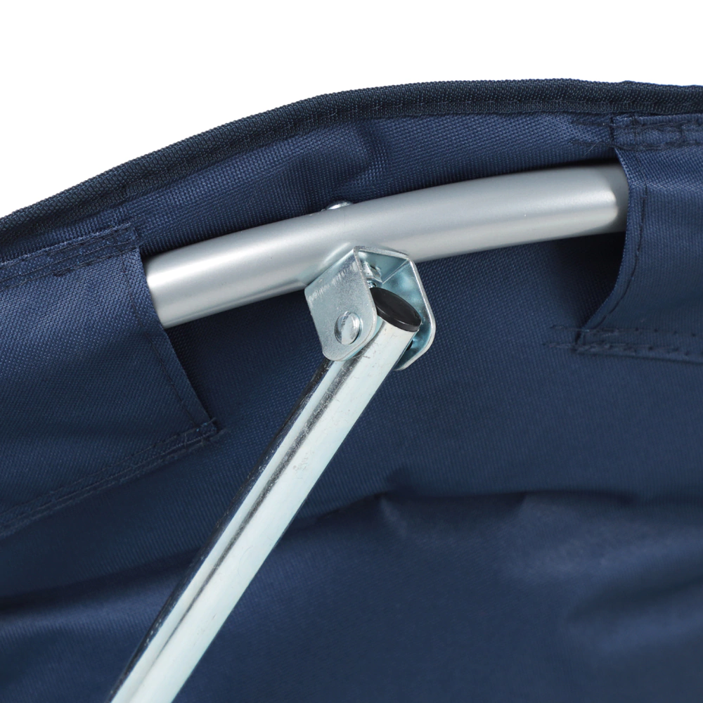 Кресло складное 78х52х78 см синее