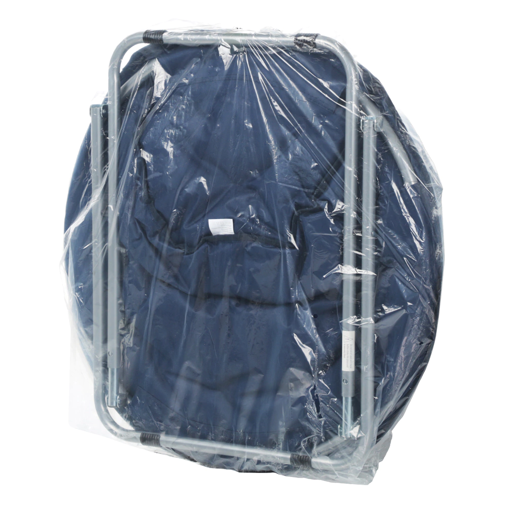 Кресло складное 78х52х78 см синее