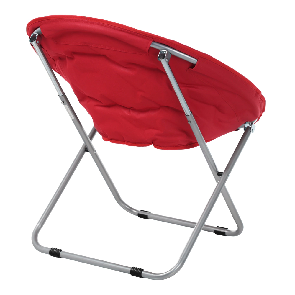 Кресло складное 78х52х78 см красное