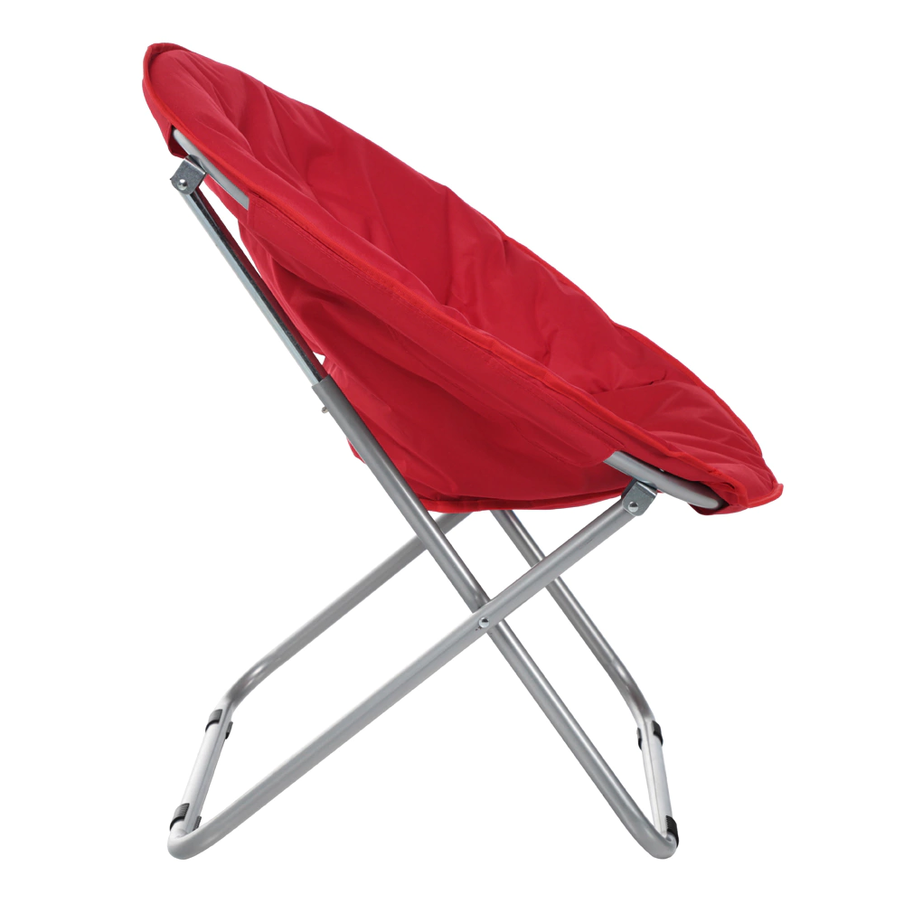 Кресло складное 78х52х78 см красное