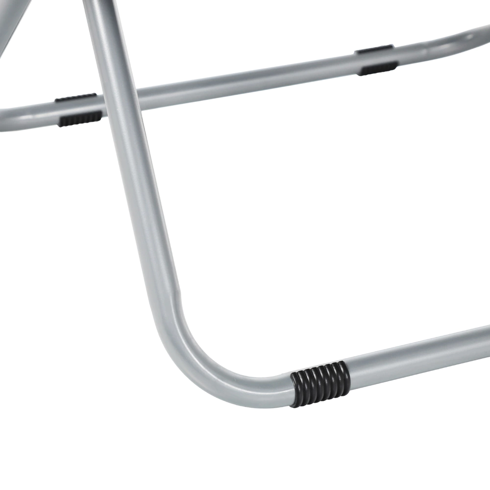 Кресло складное 78х52х78 см красное