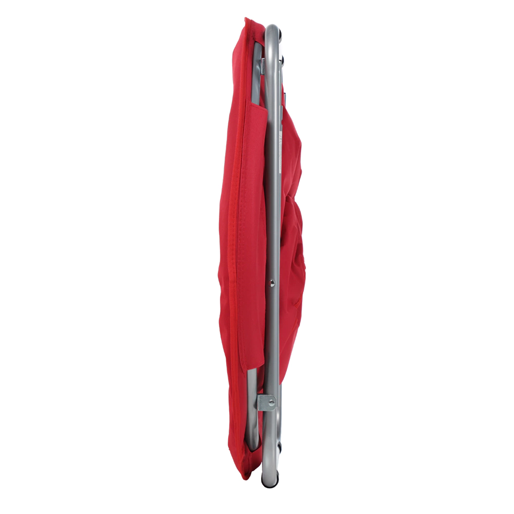 Кресло складное 78х52х78 см красное