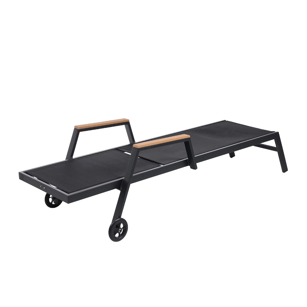 Шезлонг 209х56х75 см сталь/текстилен Амазония VERANA