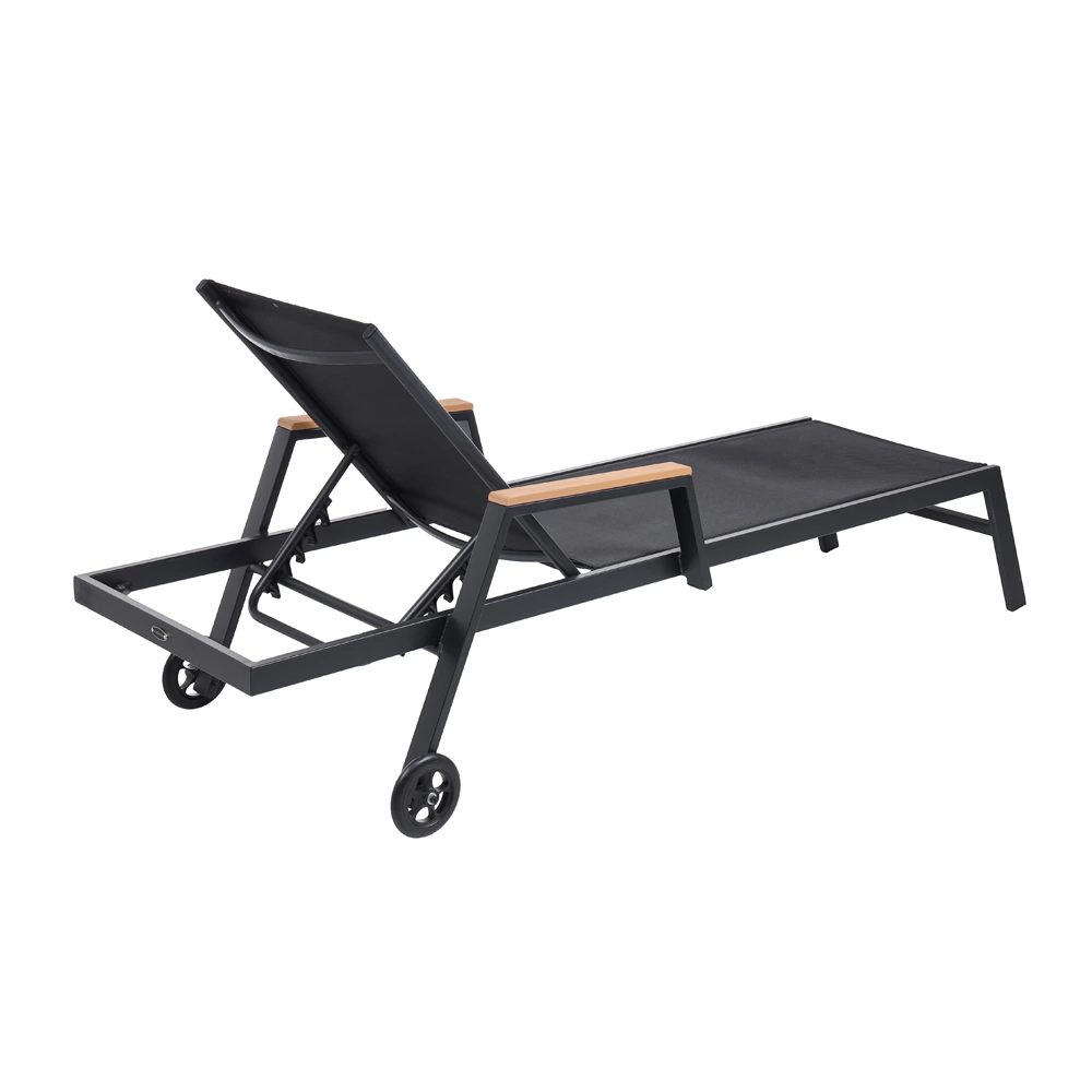 Шезлонг 209х56х75 см сталь/текстилен Амазония VERANA