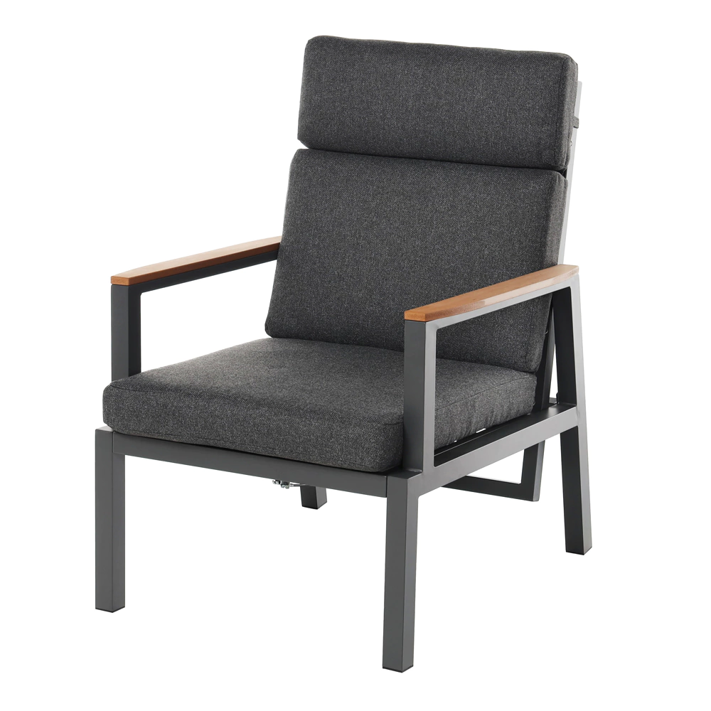 Комплект мебели 4 предмета с подушками, алюминий Калифорния VERANA