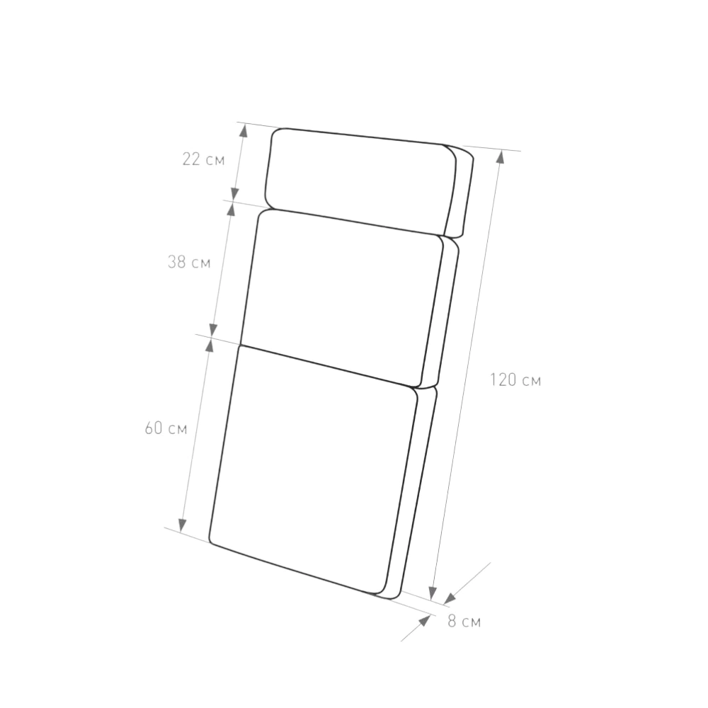 Комплект мебели 4 предмета с подушками, алюминий Калифорния VERANA