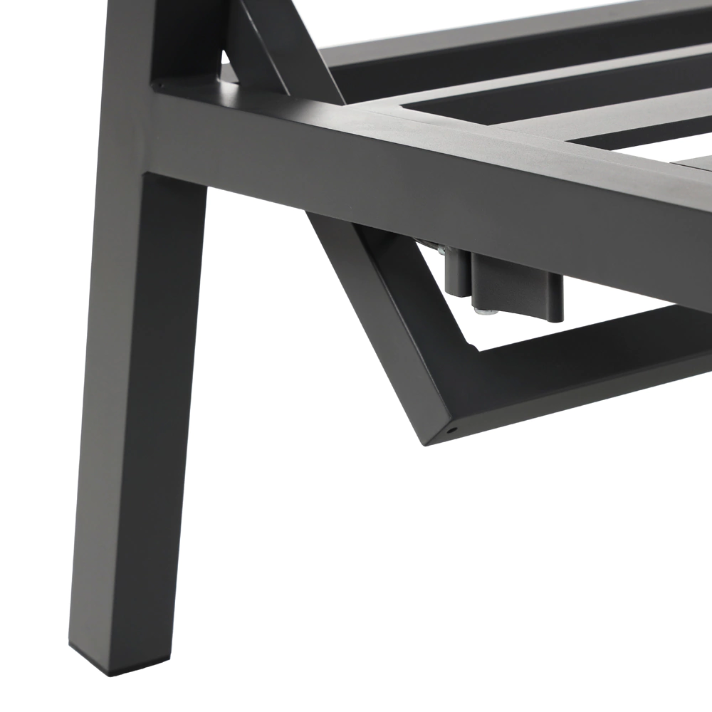 Кресло садовое 62х74х101 см с подушками, алюминий Калифорния VERANA