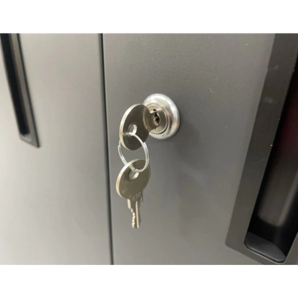 Шкаф садовый 186х65х90 см из оцинкованной стали цвет антрацит Амазония VERANA