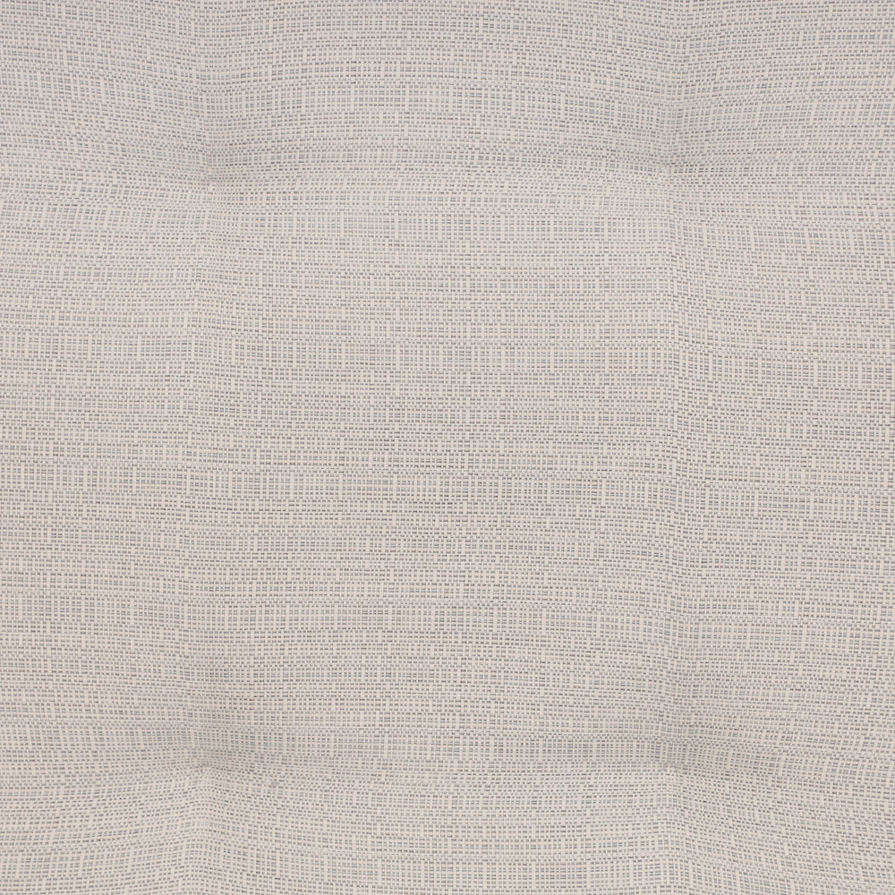 Подушка для низкого кресла 110х50х6 см влагостойкая светло-серая Валенсия VERANA