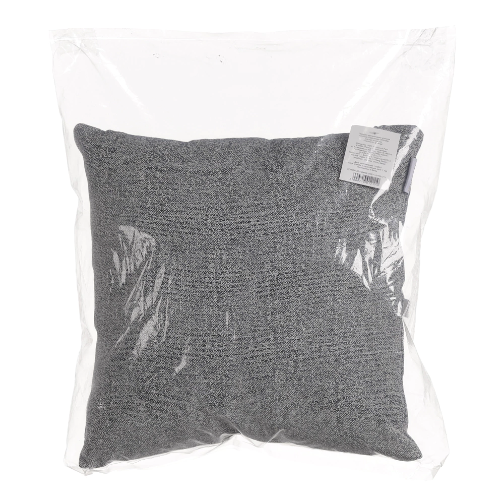 Подушка декоративная 40х40 см серая VERANA