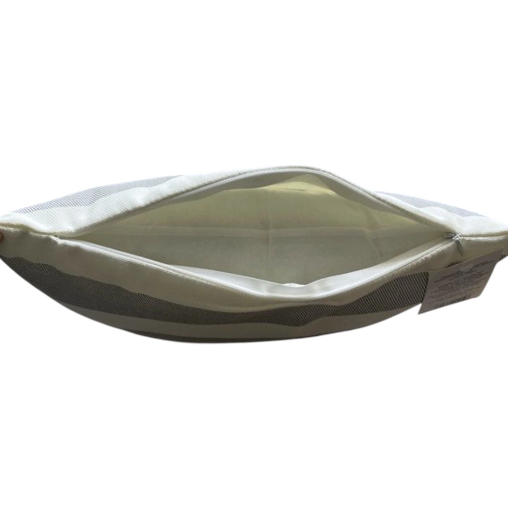 Подушка декоративная 40х40 см серая полоска крупная VERANA