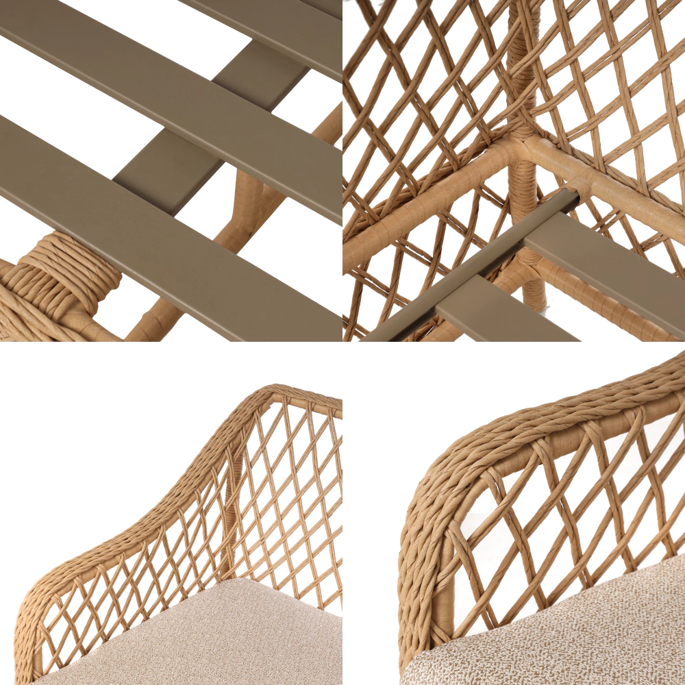 Комплект мебели 4 предмета с подушками, техноротанг Мадео Terazzi