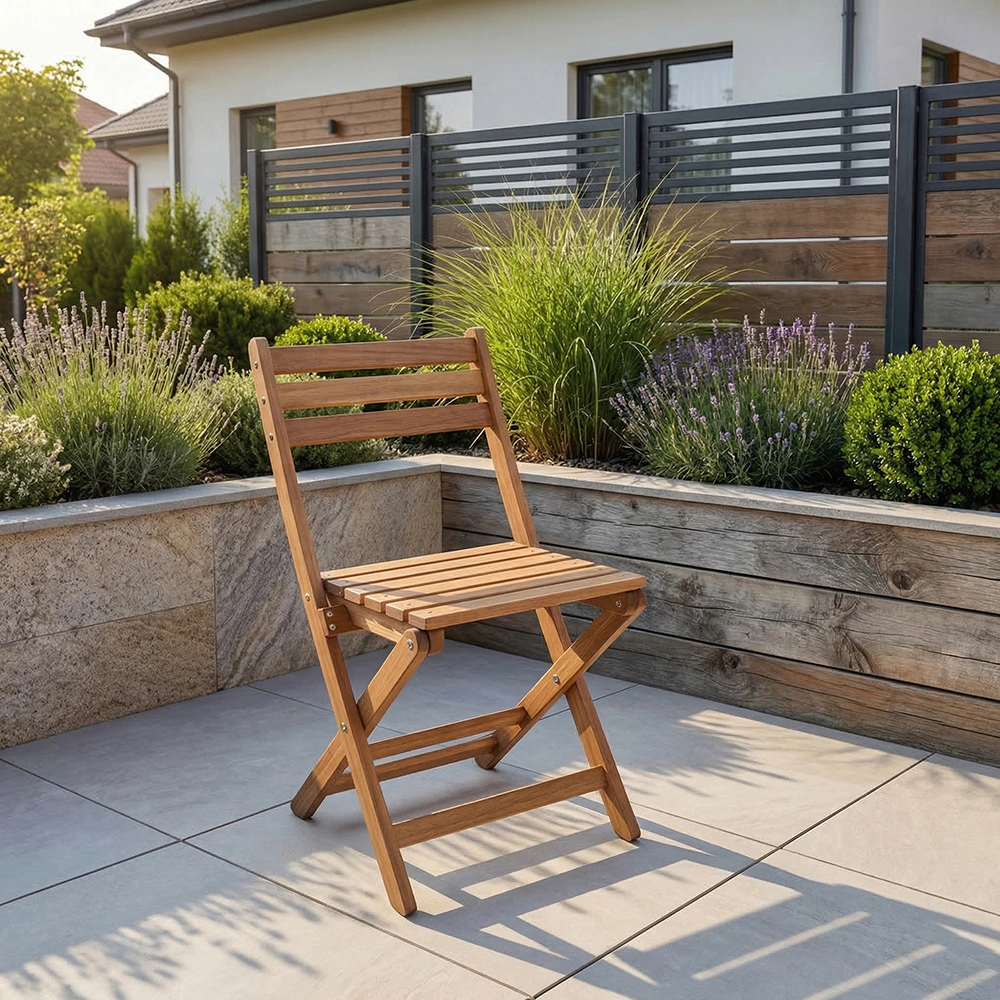 Стул садовый складной DYATEL 51х53х81 см, сосна