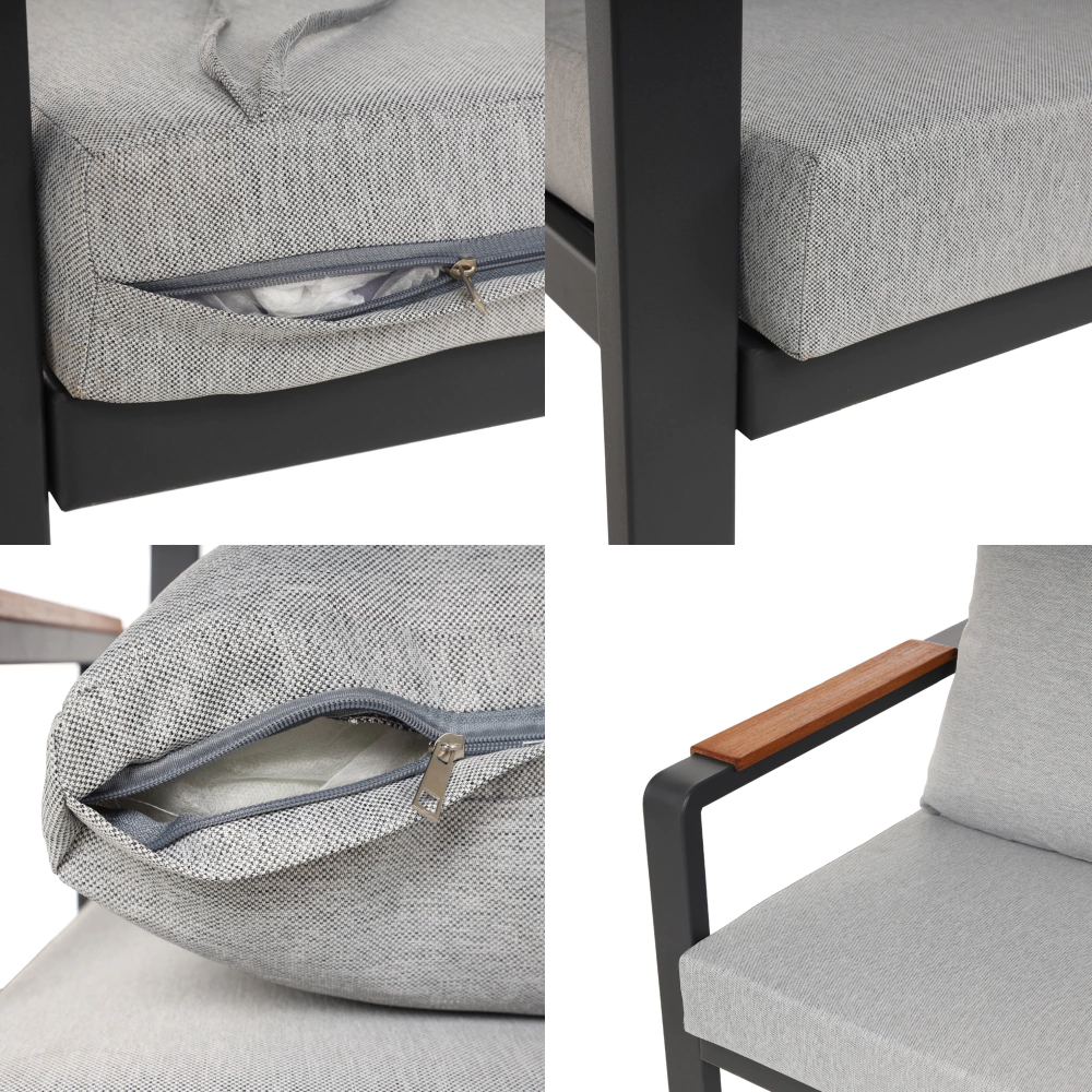 Комплект мебели Terazzi Калидус 4 предмета с подушками, ироко