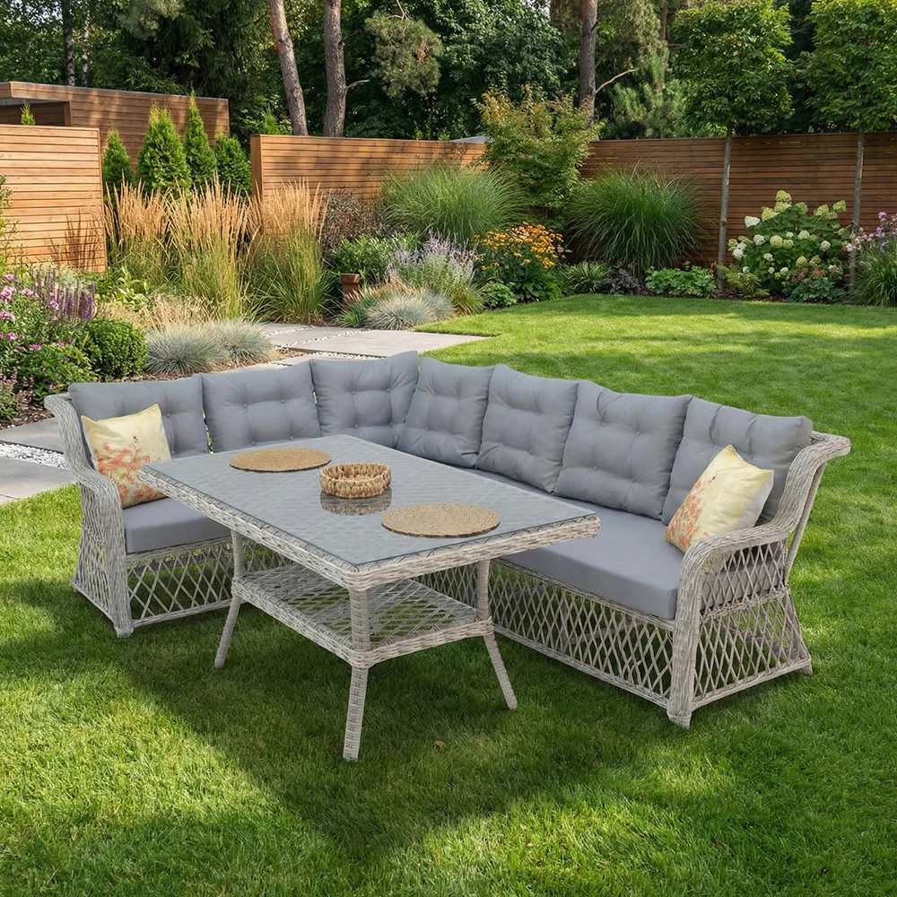 Комплект мебели 2 предмета с подушками, техноротанг Баретта Flexy Garden