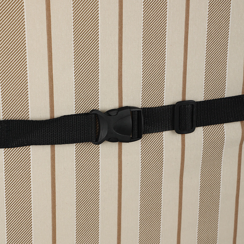 Подушка для низкого кресла Кантри 110х50х7 см бежевая