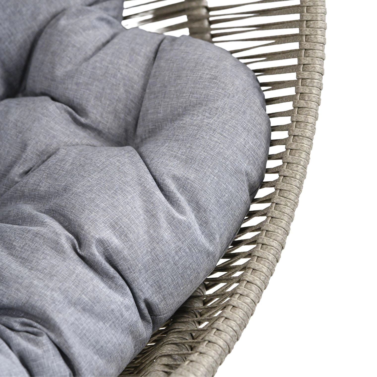 Кресло подвесное с подушками техноротанг Нуар Alfart