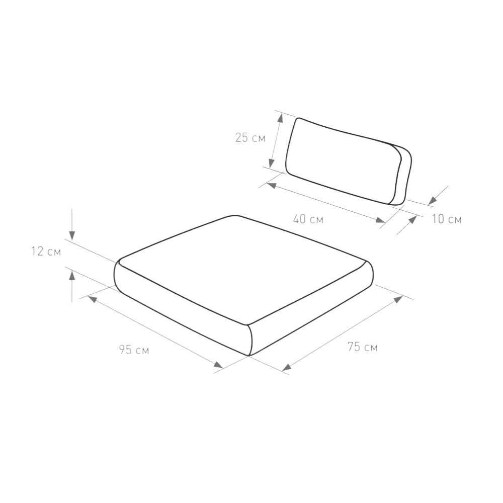 Кресло подвесное с подушками техноротанг Нуар Alfart