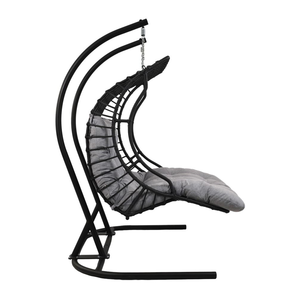 Кресло подвесное двойное с подушками техноротанг Санти Alfart