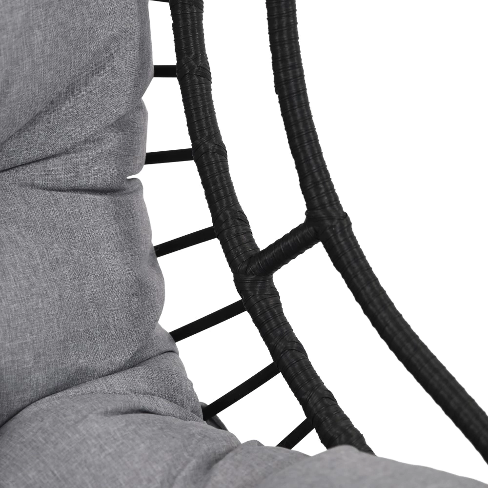 Кресло подвесное двойное с подушками техноротанг Санти Alfart