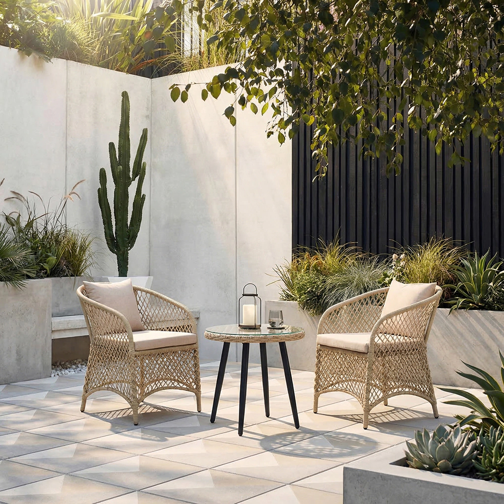 Комплект мебели 3 предмета с подушками, техноротанг Аура Alfart