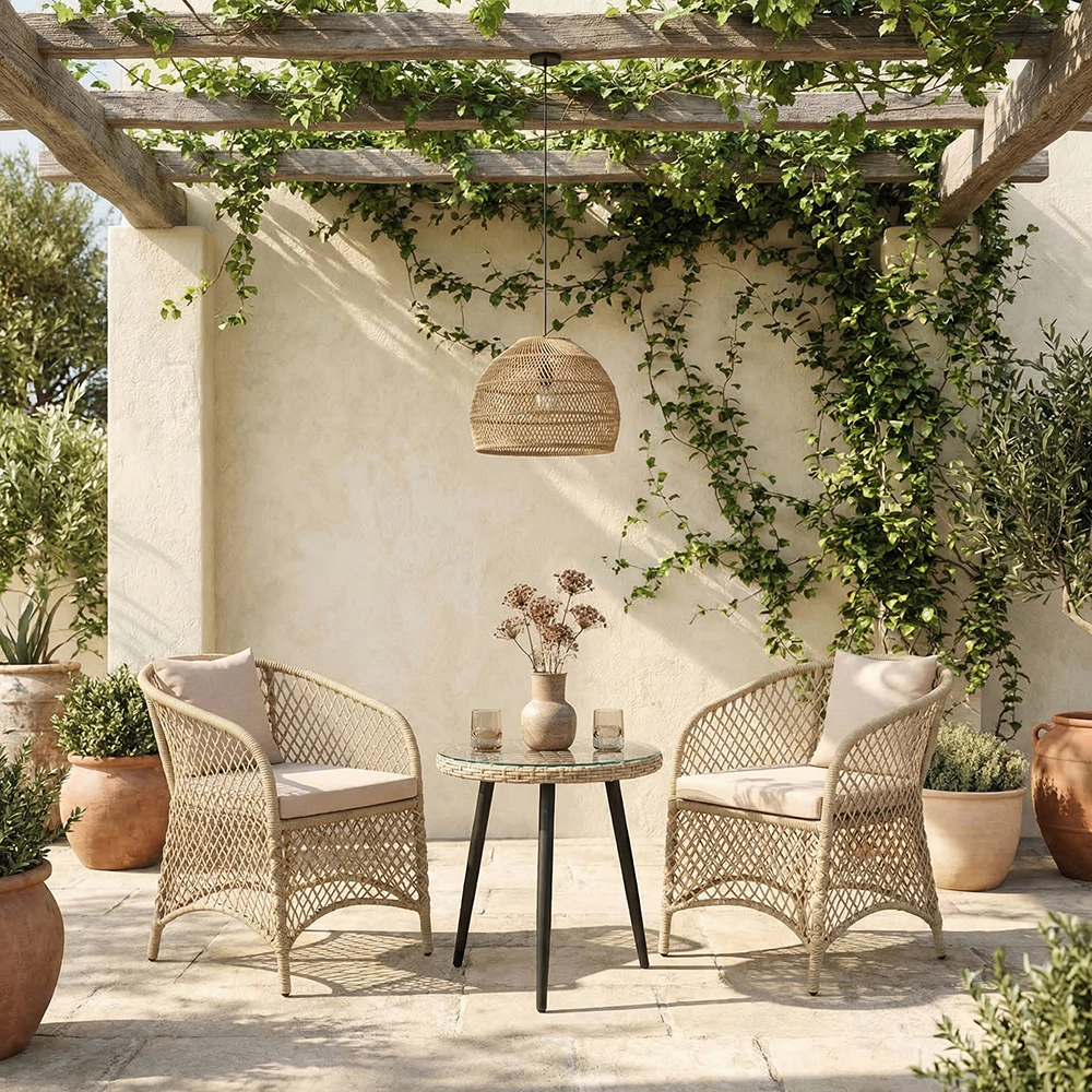 Комплект мебели 3 предмета с подушками, техноротанг Аура Alfart