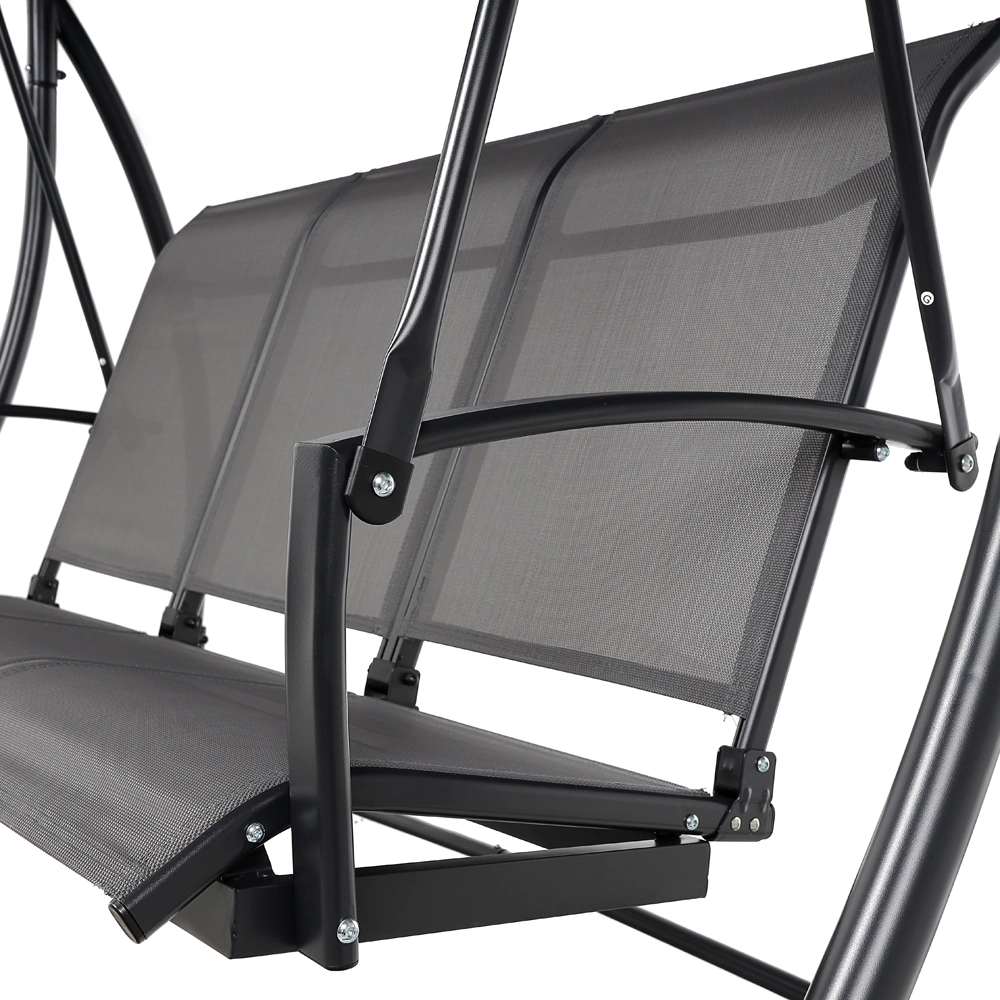 Садовые качели Антрацит 195х172х115 см