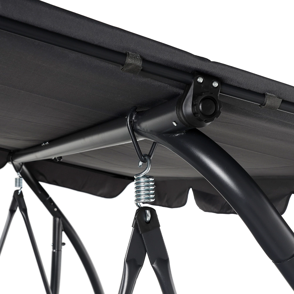 Садовые качели Антрацит 195х172х115 см