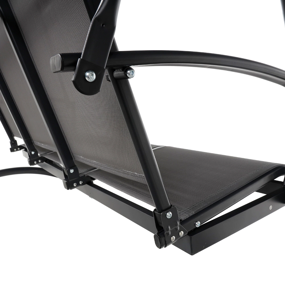 Садовые качели Антрацит 195х172х115 см