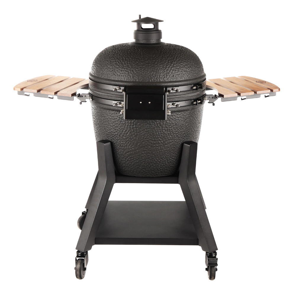 Керамический гриль d59,5 см угольный серый BERGMAN Kamado