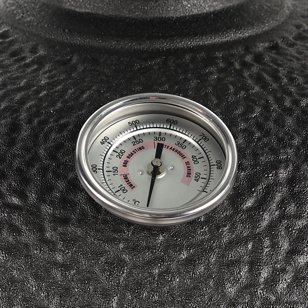 Керамический гриль d59,5 см угольный серый BERGMAN Kamado