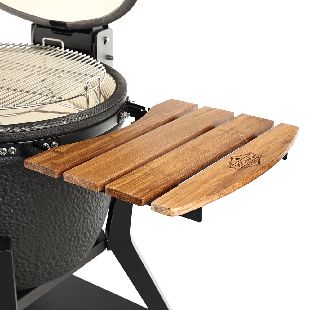 Керамический гриль d59,5 см угольный серый BERGMAN Kamado