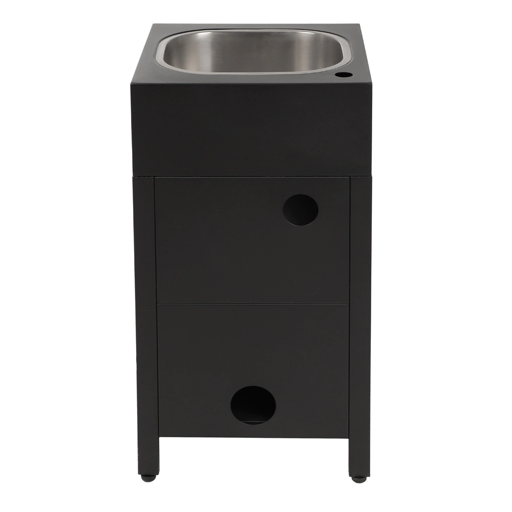 Тумба с мойкой 44х43х85 см для уличной кухни, без смесителя BERGMAN