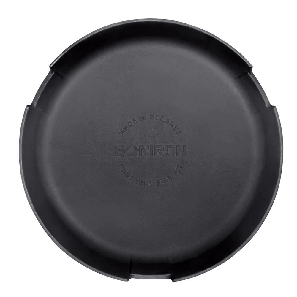 Костровая чаша d60 см чугунная с гриль-станцией BONIRON
