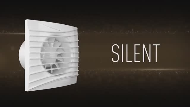 Вентилятор DiCiTi SILENT 5C Dark gray metal D125 обратный клапан - baucenter.ru
